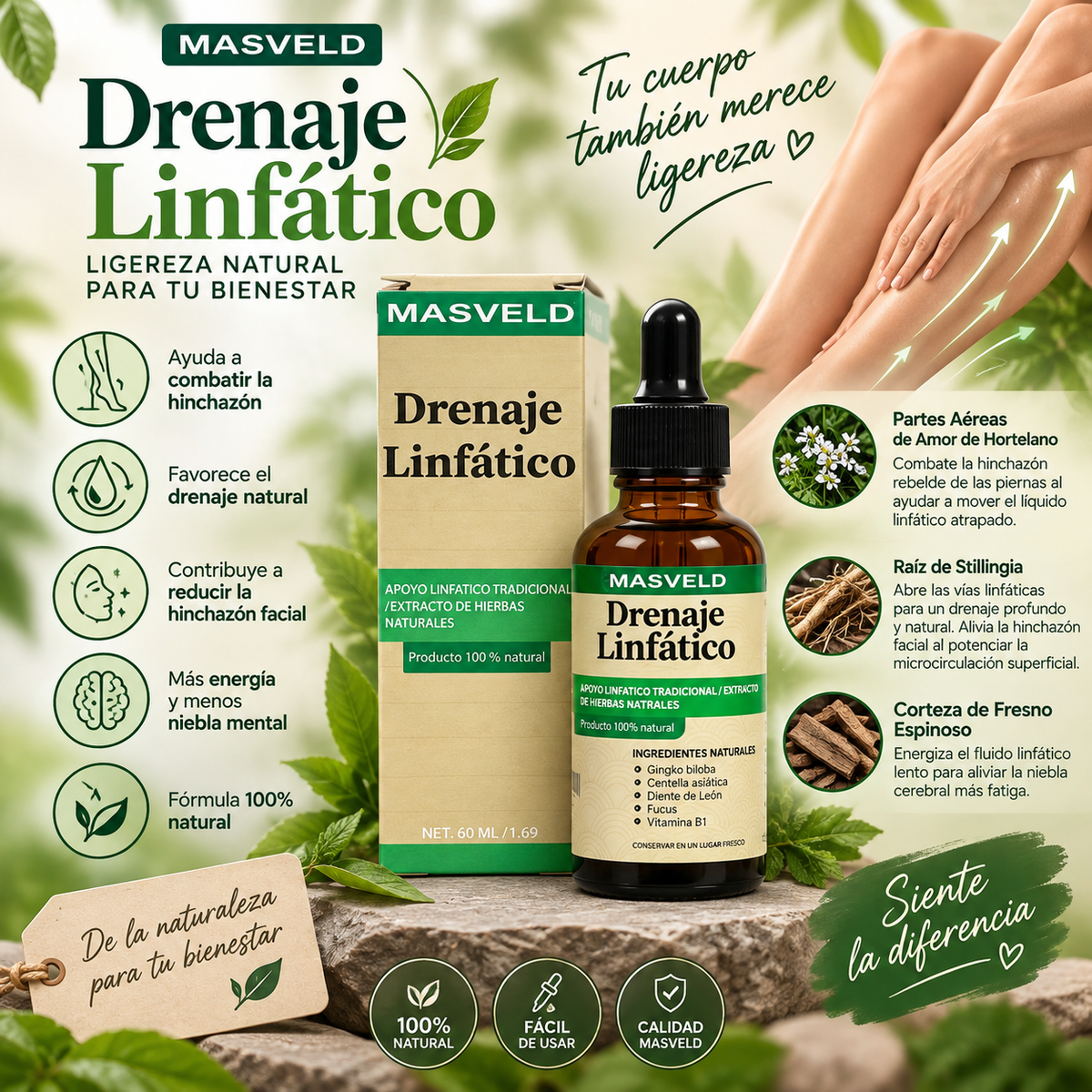 GOTAS DE DRENAJE LINFATICO